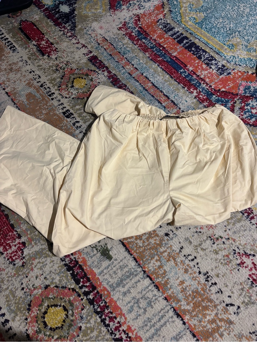 Lioness Cream Top and Pant Matching Set